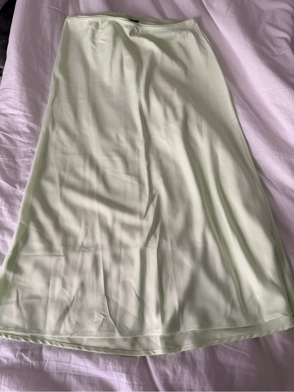 Wild Fable Light Green A-Line Skirt, SZ M